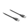 Delock USB Stromversorgungskabel Typ-A Stecker zu Stecker mit Schalter 0,5 m
