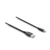 Delock USB Stromversorgungskabel Typ-A Stecker zu USB Type-C™ Stecker mit Schalter 1,5 m