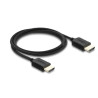 Delock Koaxiales High Speed HDMI Kabel 8K 60 Hz 48 Gbps mit Geflechtmantel 1 m