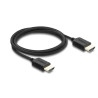 Delock Koaxiales High Speed HDMI Kabel 8K 60 Hz 48 Gbps mit Geflechtmantel 2 m
