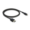 Delock Koaxiales High Speed HDMI Kabel HDMI Stecker zu Micro HDMI Stecker 8K 60 Hz 1 m