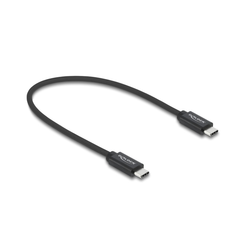 Delock Koaxiales USB 40 Gbps Kabel USB PD 3.1 240 W 0,5 m
