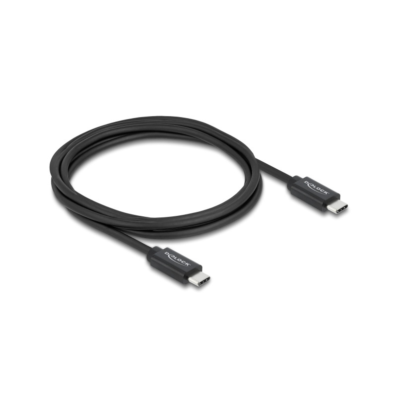 Delock Koaxiales USB 40 Gbps Kabel USB PD 3.1 240 W 2 m