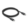 Delock Koaxiales USB 40 Gbps Kabel USB PD 3.1 240 W 2 m