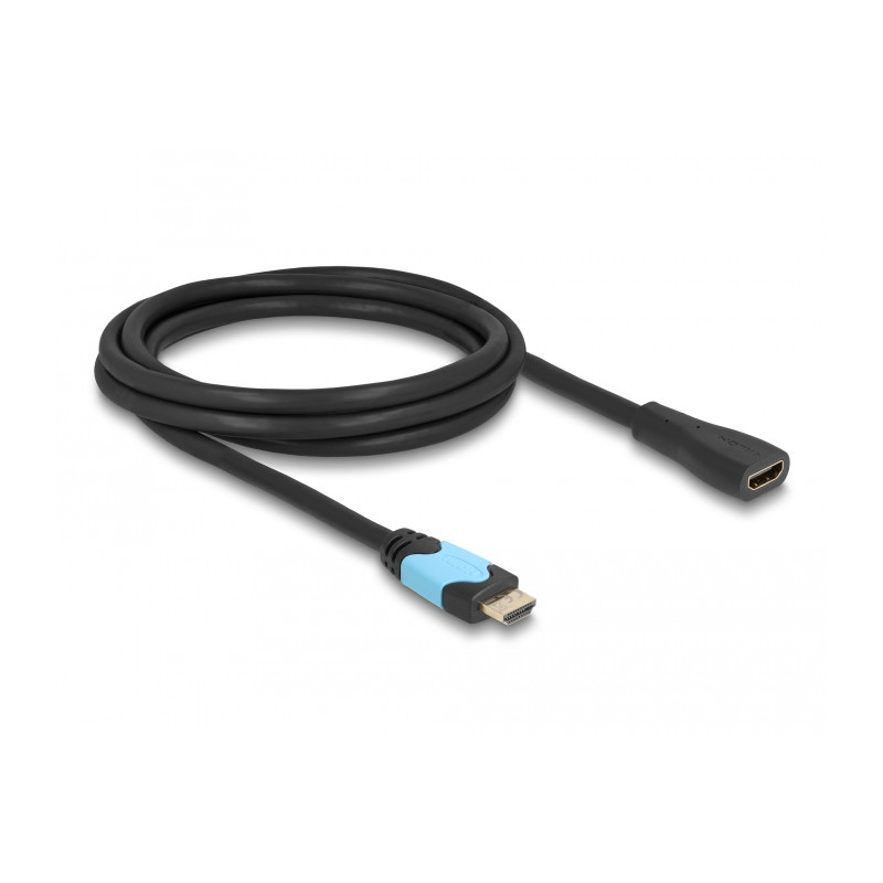 Delock High Speed HDMI Verlängerungskabel 48 Gbps 8K 60 Hz 2 m