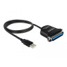 Delock USB 1.1 zu Drucker Adapterkabel 0,8 m