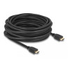 Delock High Speed HDMI Kabel 48 Gbps 8K 60 Hz schwarz 10 m