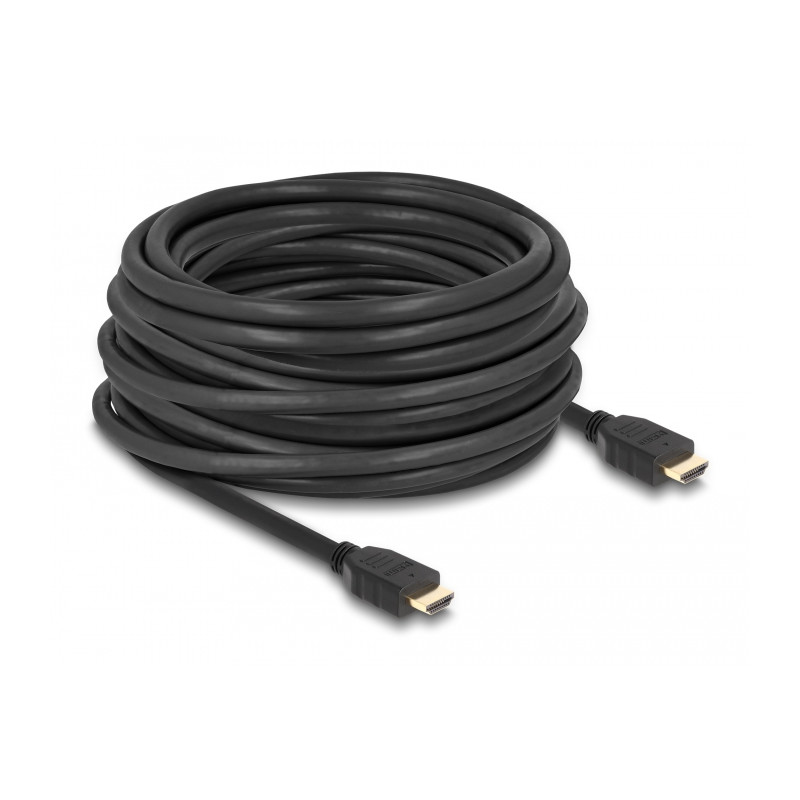Delock High Speed HDMI Kabel 48 Gbps 8K 60 Hz schwarz 12 m