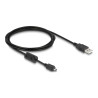 Delock Kabel USB-B mini 4 Pin Hirose Stecker zu USB-A Stecker 1,5 m
