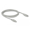 Delock Kabel USB 2.0 Typ-A Stecker - USB 2.0 Typ-B Stecker 1,8 m