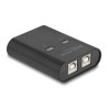 Delock USB 2.0 Switch für 2 PC an 1 Gerät