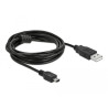 Delock Kabel USB 2.0-A Stecker - mini B 5-Pin Stecker 3 m