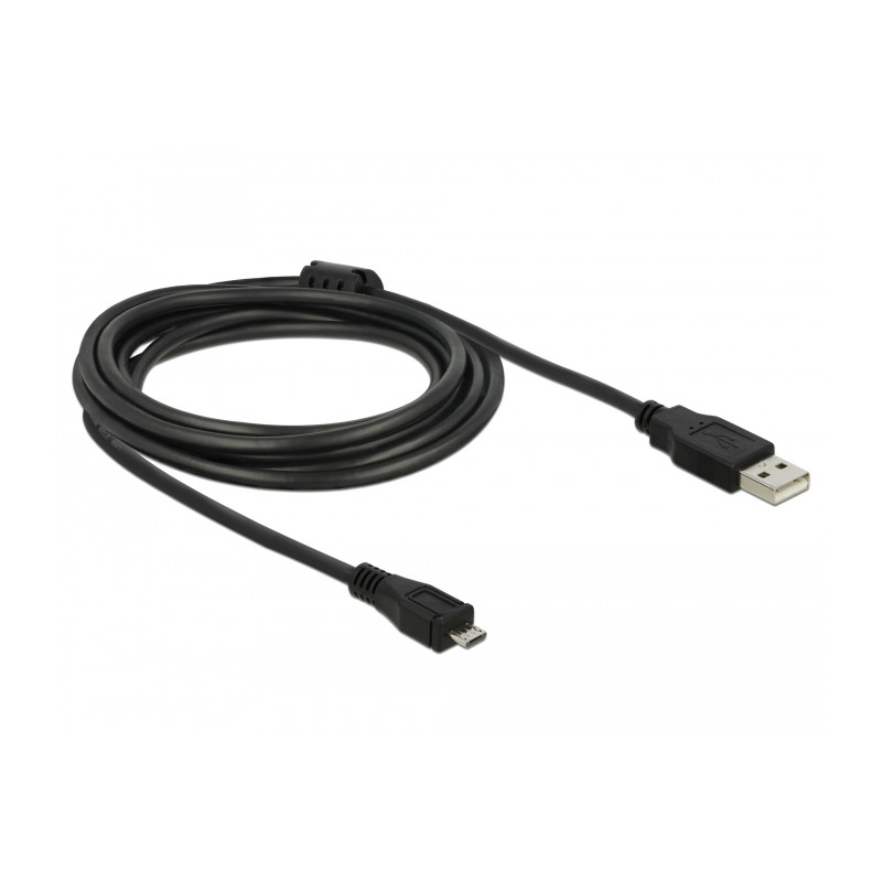 Delock USB 2.0 Kabel Typ-A Stecker zu USB-micro B Stecker 3 m