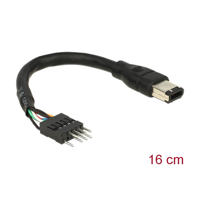 Delock Kabel FireWire A auf Pfostenstecker