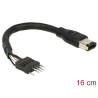 Delock Kabel FireWire A auf Pfostenstecker