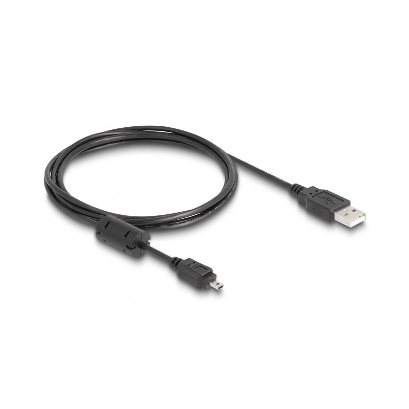 Delock Kabel Kamera Nikon 8pin UC-E6 USB 1,80 m