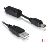 Delock Kabel Kamera USB-A Stecker zu Olympus 12-Pin Stecker 1 m