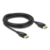 Delock Kabel DisplayPort 1.2 Stecker - DisplayPort Stecker 4K 3 m