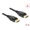 Delock Kabel DisplayPort 1.2 Stecker - DisplayPort Stecker 4K 5 m