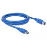 Delock USB 5 Gbps Kabel Typ-A Stecker zu Typ-B Stecker 2 m blau
