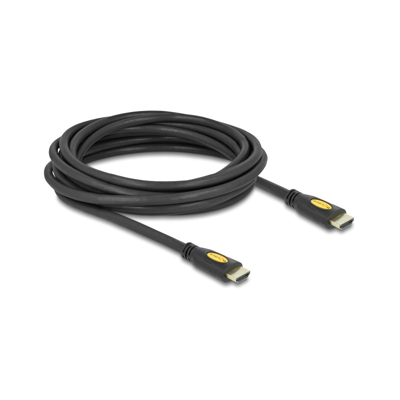 Delock Kabel High Speed HDMI mit Ethernet - HDMI-A Stecker - HDMI-A Stecker 4K 5,0 m
