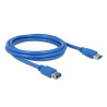 Delock USB 5 Gbps Verlängerungskabel Typ-A Stecker zu Buchse 2 m blau