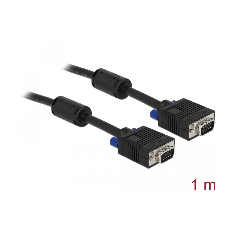 Delock Kabel SVGA 1m Stecker-Stecker