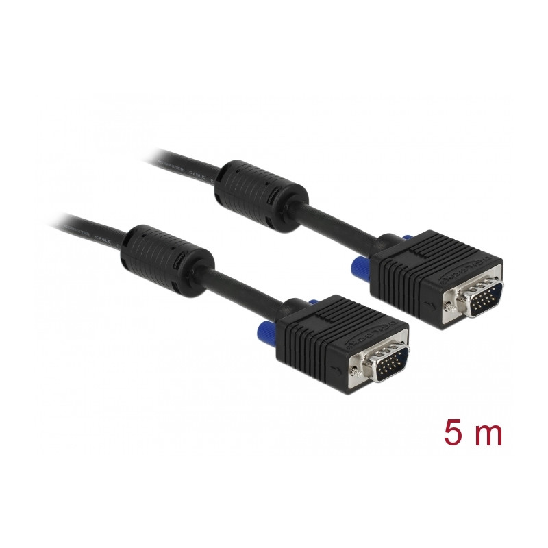 Delock Kabel SVGA 5m Stecker-Stecker