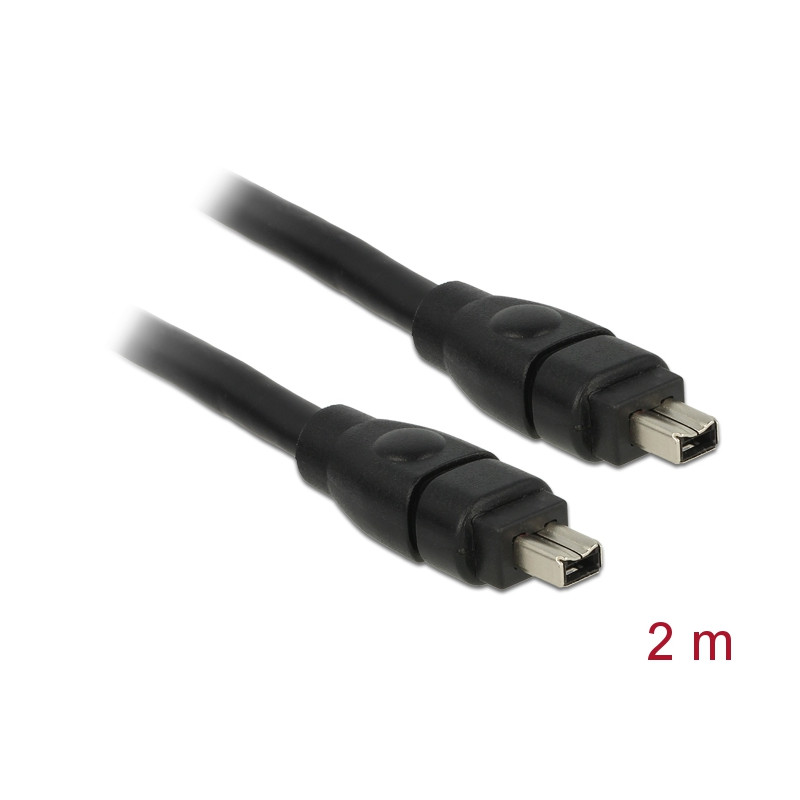 Delock Kabel FireWire 4 Pin Stecker - 4 Pin Stecker 2 m