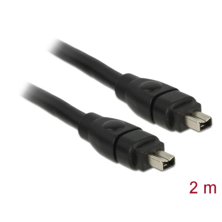 Delock Kabel FireWire 4 Pin Stecker - 4 Pin Stecker 2 m