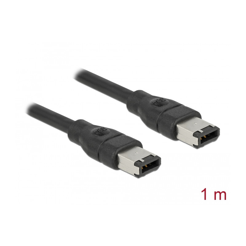 Delock Kabel FireWire 6 Pin Stecker - 6 Pin Stecker 1 m