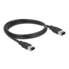 Delock Kabel FireWire 6 Pin Stecker - 6 Pin Stecker 1 m
