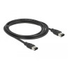 Delock Kabel FireWire 6 Pin Stecker - 6 Pin Stecker 2 m