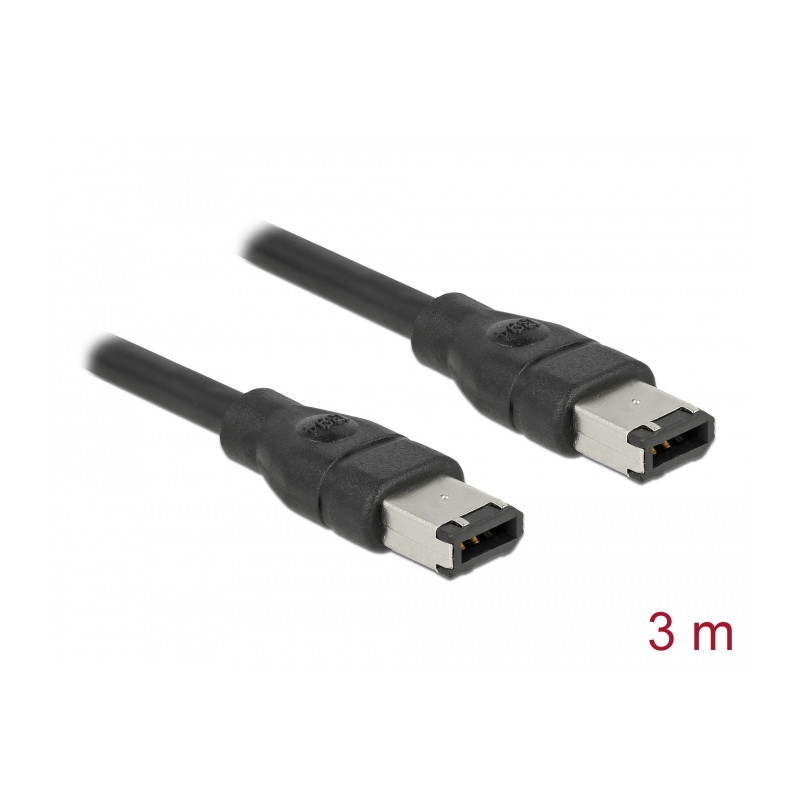 Delock Kabel FireWire 6 Pin Stecker - 6 Pin Stecker 3 m