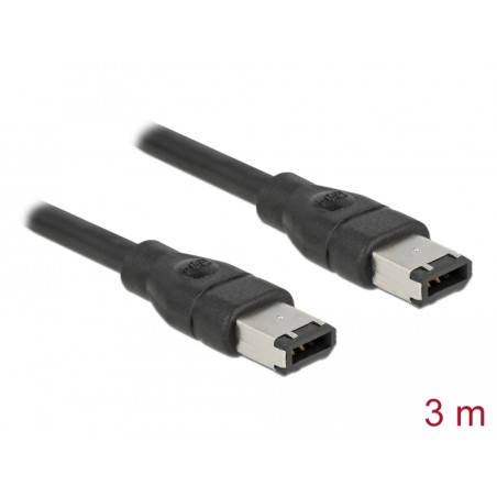 Delock Kabel FireWire 6 Pin Stecker - 6 Pin Stecker 3 m