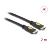 Delock Kabel High Speed HDMI mit Ethernet - HDMI-A Stecker - HDMI-A Stecker 4K 2,0 m