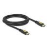 Delock Kabel High Speed HDMI mit Ethernet - HDMI-A Stecker - HDMI-A Stecker 4K 2,0 m