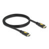 Delock Kabel High Speed HDMI mit Ethernet - HDMI-A Stecker - HDMI-A Stecker 4K 1,0 m