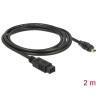 Delock Kabel FireWire 9 Pin Stecker - 4 Pin Stecker 2 m