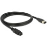 Delock Kabel FireWire 9 Pin Stecker - 6 Pin Stecker 1 m