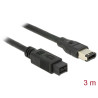 Delock Kabel FireWire 9 Pin Stecker - 6 Pin Stecker 3 m