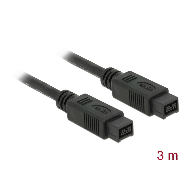 Delock Kabel FireWire 9 Pin Stecker - 9 Pin Stecker 3 m