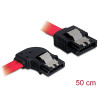 Delock SATA 3 Gb/s Kabel gerade auf links gewinkelt 50 cm rot