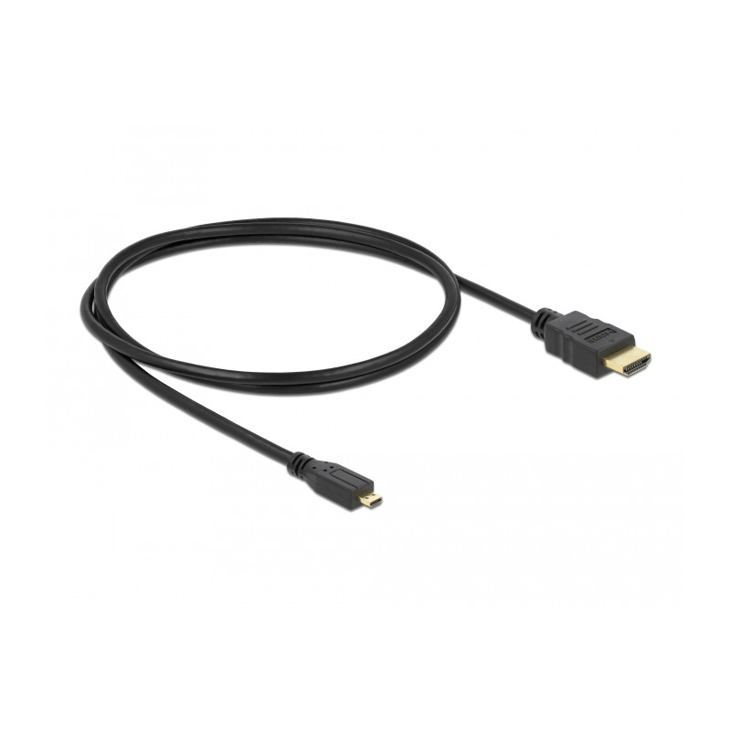 Delock Kabel High Speed HDMI mit Ethernet A/D Stecker/Stecker 1m