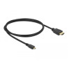 Delock Kabel High Speed HDMI mit Ethernet A/D Stecker/Stecker 1m