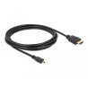 Delock Kabel High Speed HDMI mit Ethernet A/D Stecker/Stecker 3m