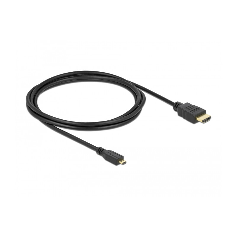 Delock Kabel High Speed HDMI mit Ethernet A/D Stecker/Stecker 2m