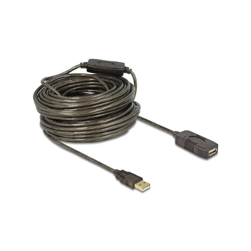 Delock Kabel USB 2.0 Verlängerung, aktiv 20 m