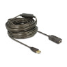 Delock Kabel USB 2.0 Verlängerung, aktiv 20 m