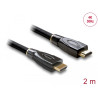 Delock High Speed HDMI mit Ethernet Kabel 4K 30 Hz 2 m